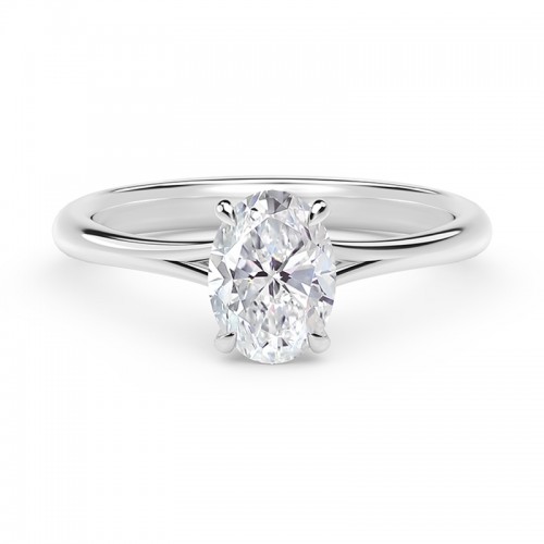 De Beers Forevermark Iconâ„¢ Setting Oval Diamond Engagement Ring